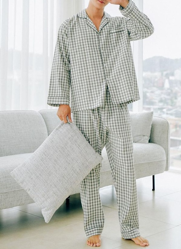Men’s classic pure cotton pajamas